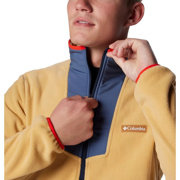 Bluza polarowa męska Sequoia Grove Half Zip Fleece Columbia - Light Camel, Dark Mtn, Coll Navy, Spicy Greenscape