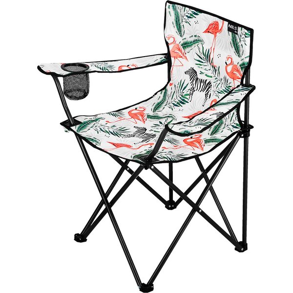 Krzesło turystyczne składane NC1625 Nils Camp - flaming