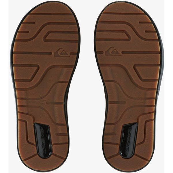 Klapki Rivi Leather Quiksilver - Black - Sport-Shop.pl