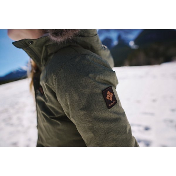 Płaszcz damski Suttle Mountain Long Insulated Columbia - Collegiate Navy