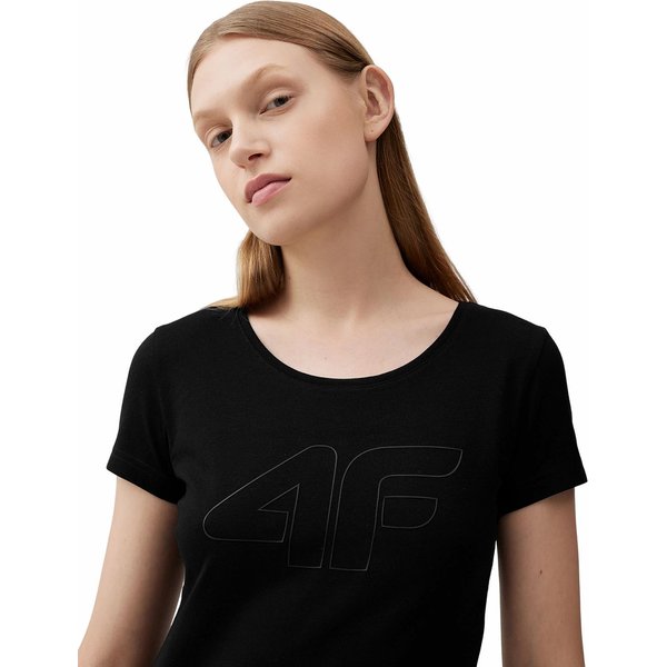 Koszulka damska 4FSS23TTSHF583 4F - czarna