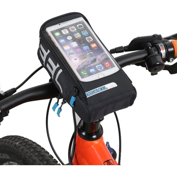 Sakwa na kierownicę z etui na telefon Roswheel