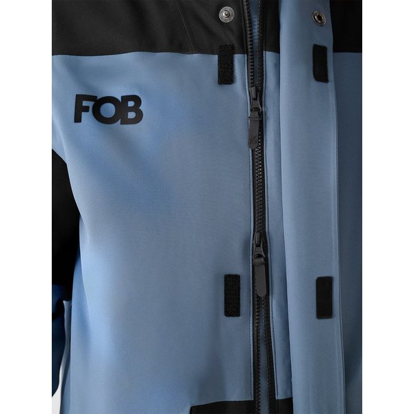 Kurtka snowboardowa męska TTJAM509 4F - denim