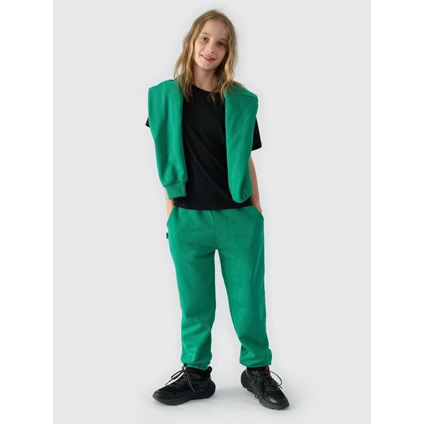 Koszulka dziewczęca TTSHF1546 4F - głęboka czerń