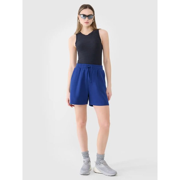 Spodenki damskie TSHOF529 4F - ciemny granat