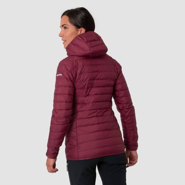 Kurtka puchowa damska Brenta Salewa - etruscan red