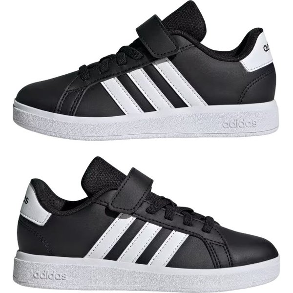 Buty Grand Court 2.0 Jr Adidas - Core Black/Cloud White/Core Black
