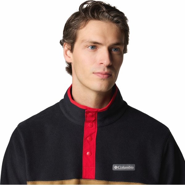 Bluza polarowa męska Steens Mountain Half Snap II Columbia - Delta, Black