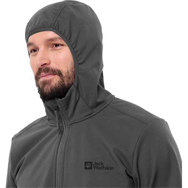 Softshell męski Bornberg Hoody Jack Wolfskin - slate