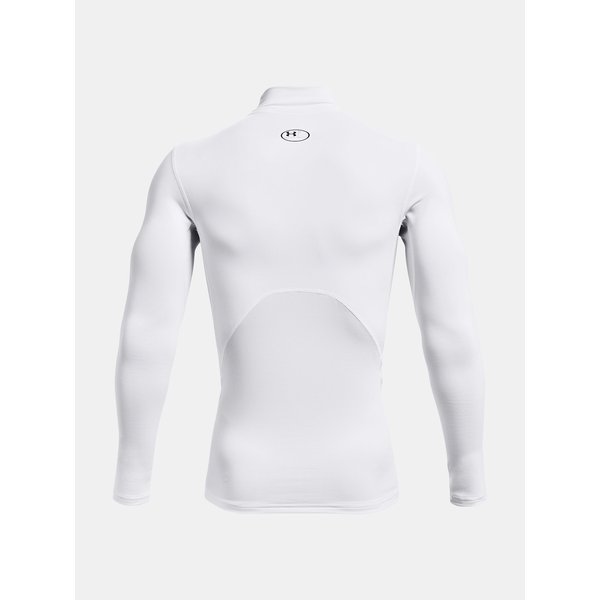 Longsleeve męski ColdGear Compression Mock Under Armour - biały