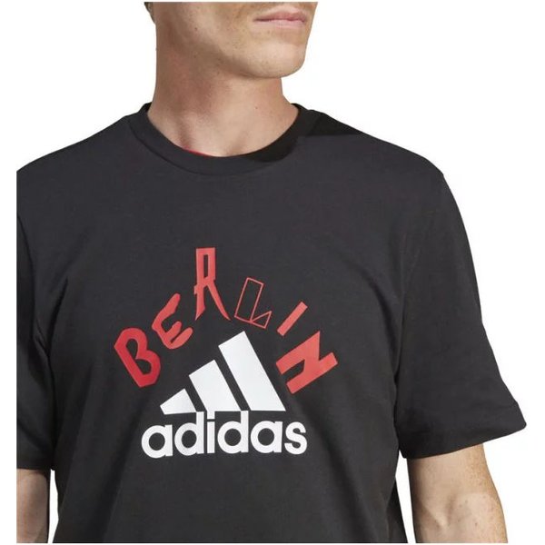 Koszulka męska Graphic Tee Adidas - czarna