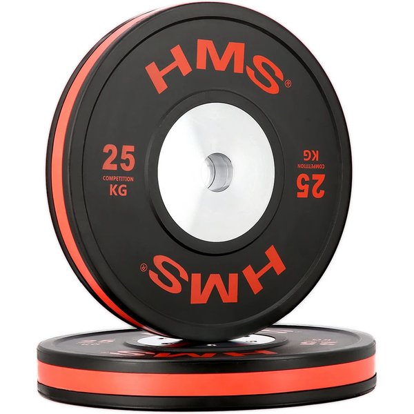 Talerze olimpijskie BTBR Set 8 szt. 10-25kg HMS