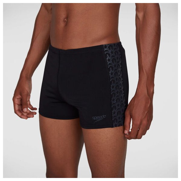 Kąpielówki męskie BoomStar Splice Aquashort Speedo - black/oxid grey