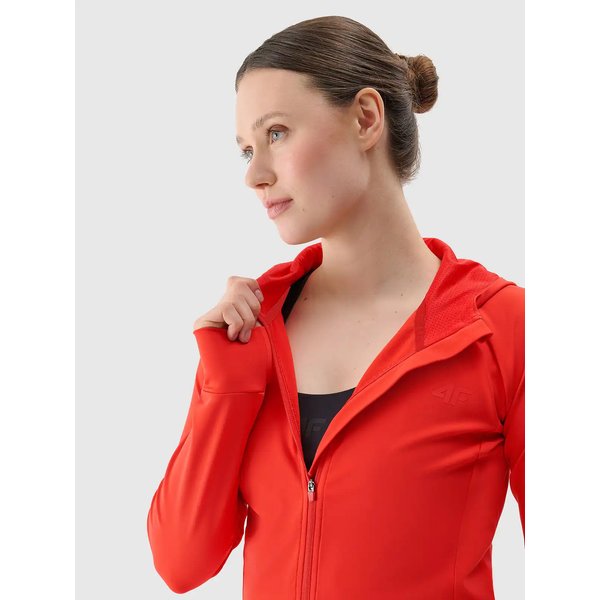 Bluza damska TFSWF467 4F - czerwony