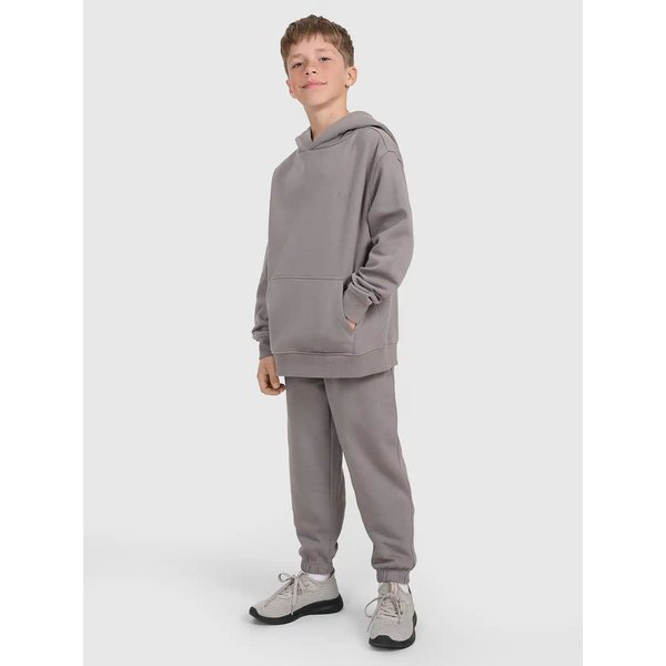 Spodnie dresowe chłopięce TTROM1245 4F - antracyt