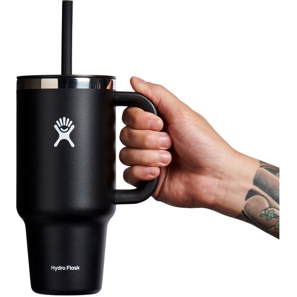 Kubek termiczny ze słomką All Around Travel Tumbler 946ml Hydro Flask - black