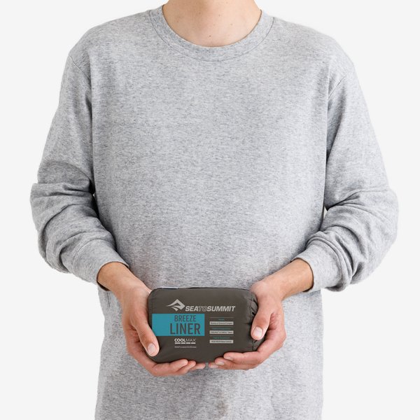 Wkładka do śpiwora ze ściągaczem Breeze Sleeping Bag Liner Mummy Sea To Summit