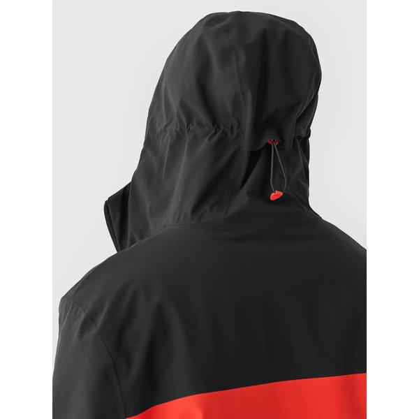 Kurtka narciarska męska TTJAM579 4F - czerwony