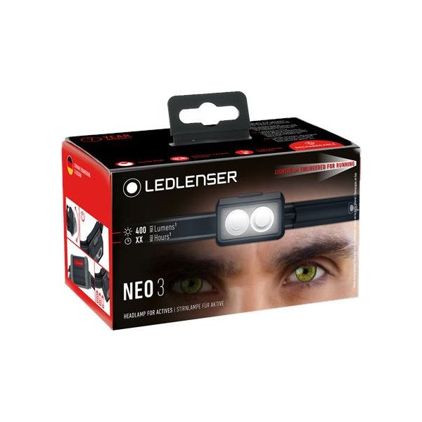 Latarka czołowa NEO3 Ledlenser - szary