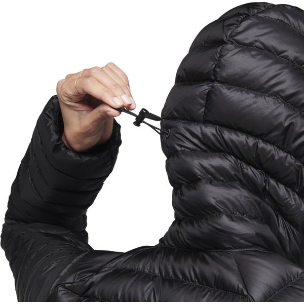 Kurtka puchowa damska Deploy Down 1.0 Hoody Black Diamond - black