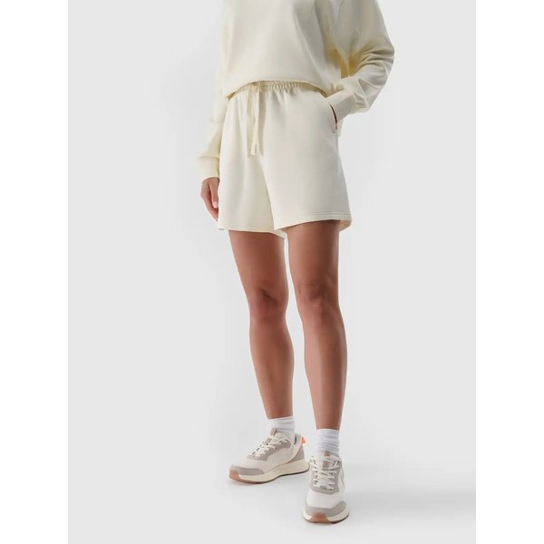 Spodenki damskie TSHOF529 4F - złamana biel