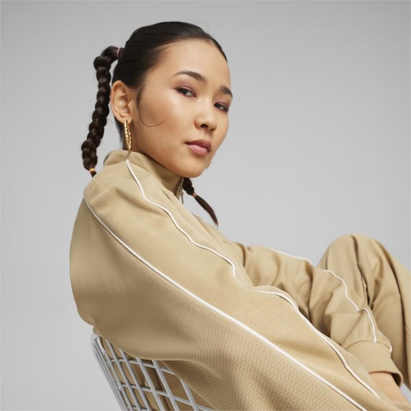 Bluza damska T7 Track Puma - beżowa