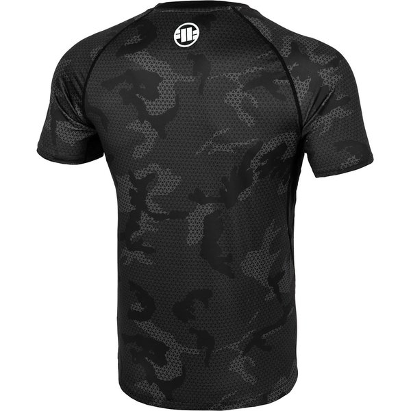 Koszulka męska Mens Rash T-S Net Camo 2 Pitbull West Coast