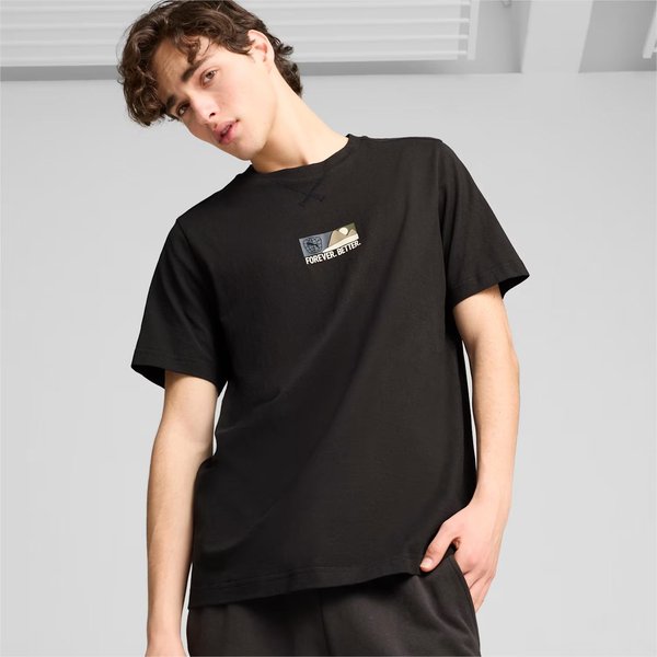 Koszulka męska Better Sportswear Tee Puma - czarny