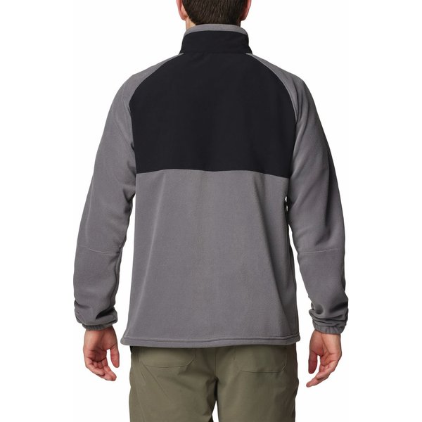 Polar męski Sage Peak Full Zip Fleece Columbia - City Grey, Black