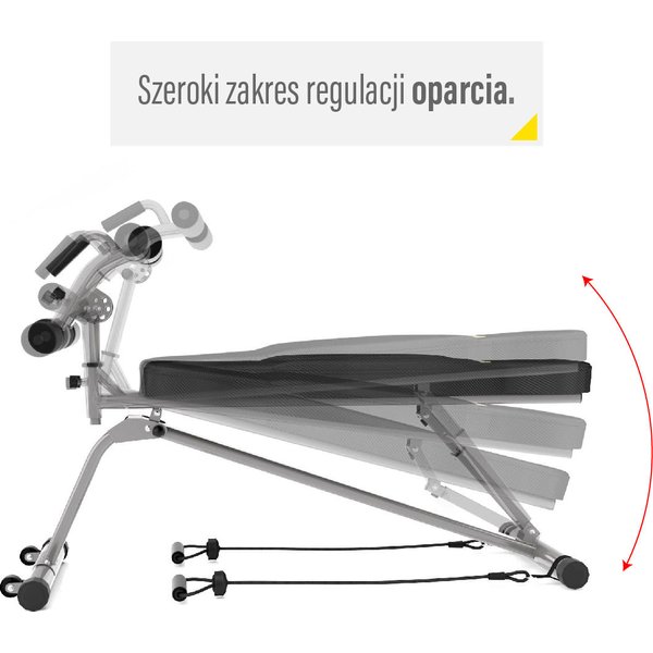 Ławka do ćwiczeń L8022 HMS Premium