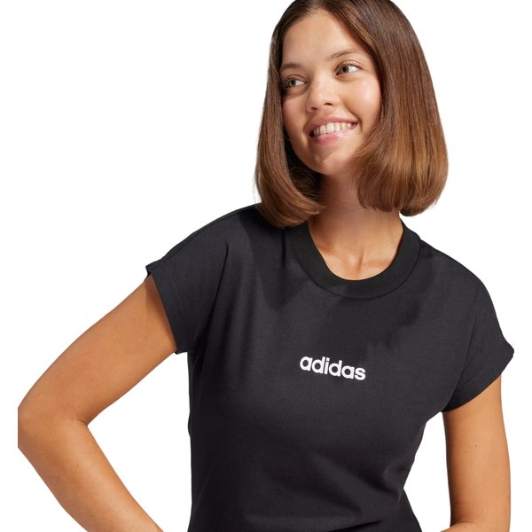 Koszulka damska Essentials Linear Cotton Adidas