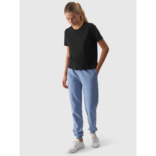 Koszulka damska TTSHF1650 4F - głęboka czerń