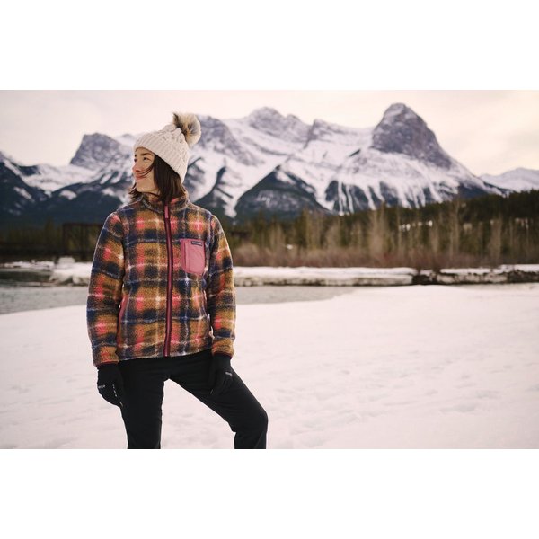 Polar damski West Bend Print Full Zip II Columbia - Camel Brown Omblur