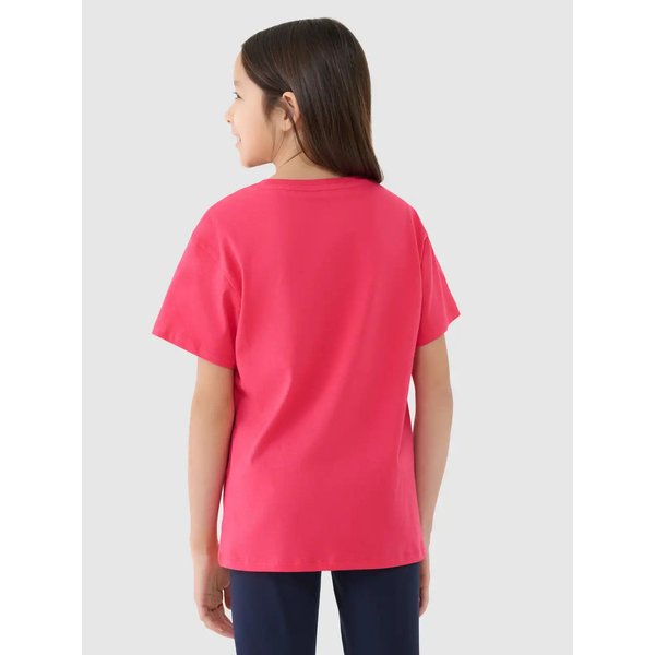 Koszulka dziewczęca TTSHF2327 4F - fuksja