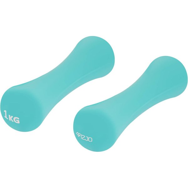 Zestaw hantli żeliwnych 8-shape 2x1kg 4Fizjo