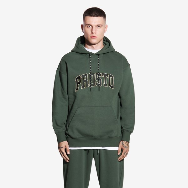 Bluzy męskie College99 Prosto - Dark Green