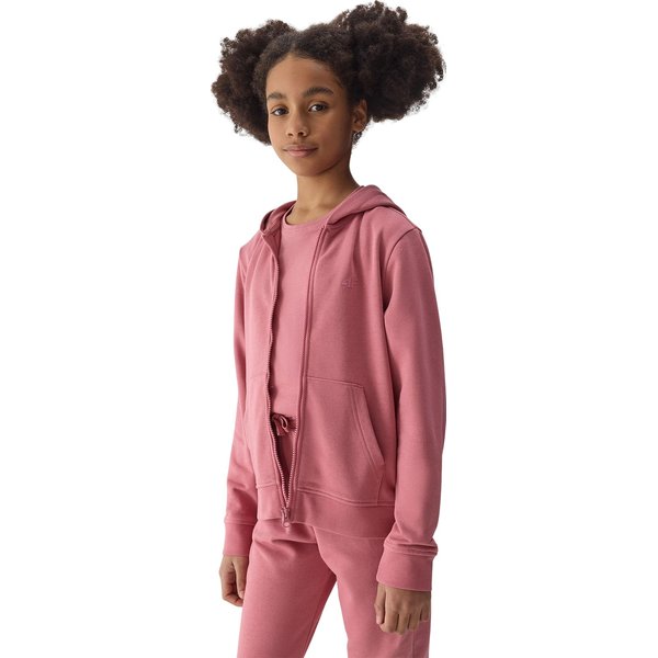 Bluza dziewczęca 4FJWSS24TSWSF0919 4F - różowy