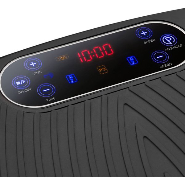 Platforma wibracyjna do ćwiczeń XP750 3D Intense z pilotem Gymtek - czarna