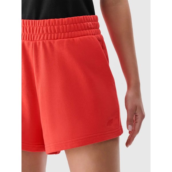 Spodenki damskie TSHOF542 4F - czerwony