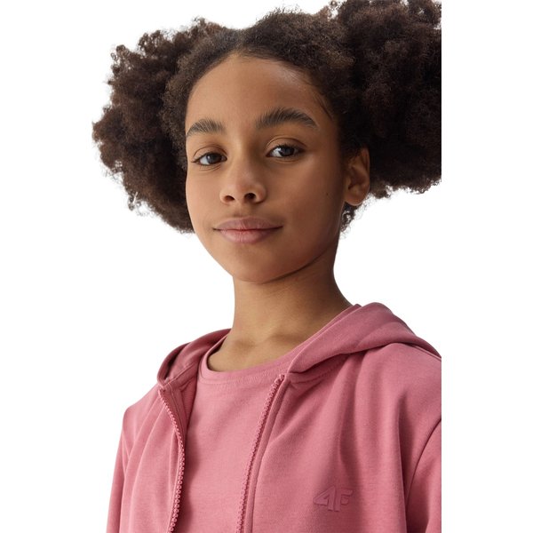 Bluza dziewczęca 4FJWSS24TSWSF0919 4F - różowy