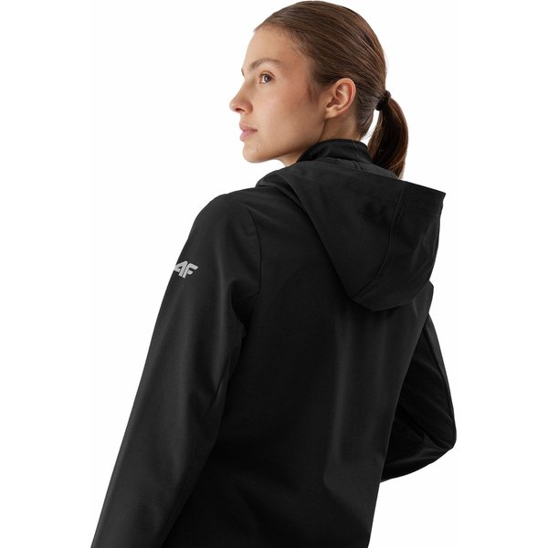 Softshell damski 4FAW23TSOFF152 4F - głęboka czerń