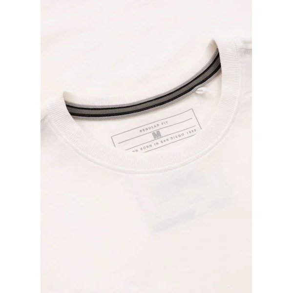 Koszulka męska Small Logo 210 Pitbull West Coast - White