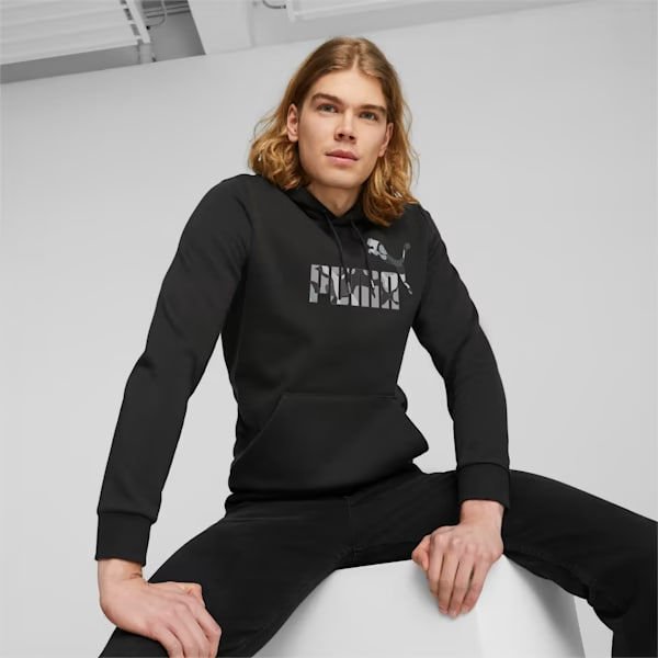 Bluza męska Ess+ Camo Graphic Hoodie Puma