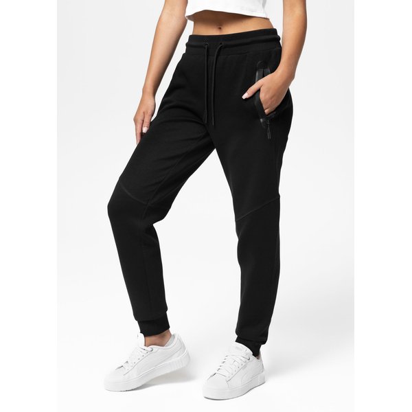 Spodnie dresowe damskie Explory Sweatpants Pitbull West Coast - black