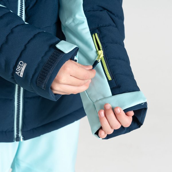 Kurtka narciarska juniorska Cheerfull III Dare2B - water ballet/moonlight denim