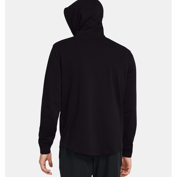 Bluza męska Rival Terry Graphic Hood Under Armour - Black/White