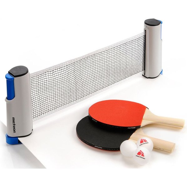 Zestaw do tenisa stołowego 2 rakietki + 3 piłeczki Rollnet Meteor