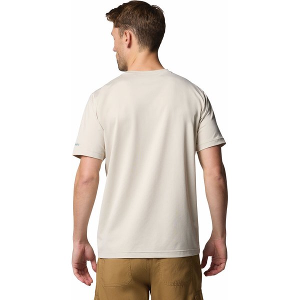 Koszulka męska Ice Lake II Technical Columbia - Dark Stone/Peak Direction