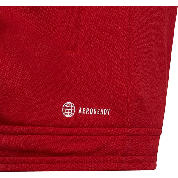 Bluza juniorska Entrada 22 Full Zip Adidas - czerwona