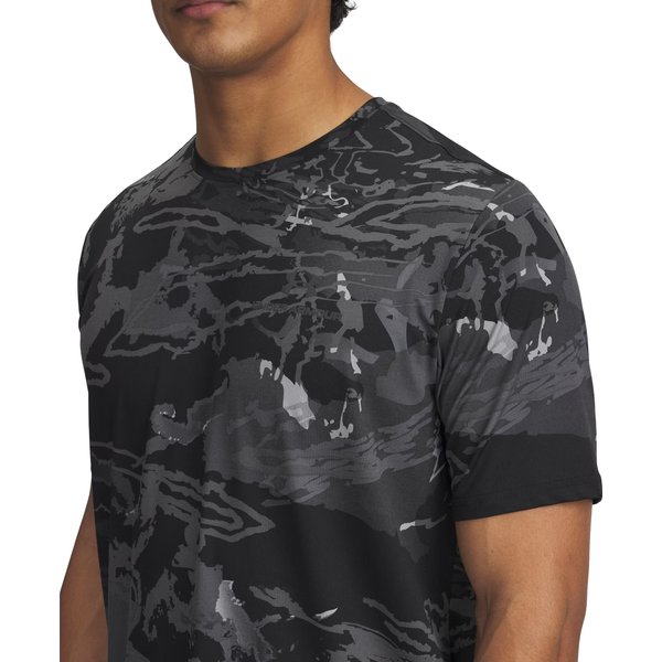 Koszulka męska Vanish Energy Printed Under Armour - Black/Anthracite